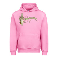 Fuchsia Pink genesis   wind & wuthering Urban Hoodie - lanVoArt