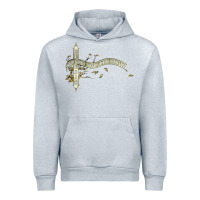 Heather Grey genesis   wind & wuthering Urban Hoodie - lanVoArt