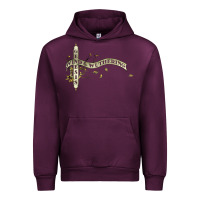 Mauve Wine genesis   wind & wuthering Urban Hoodie - lanVoArt
