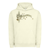 Pigment Pistachio genesis   wind & wuthering Urban Hoodie - lanVoArt