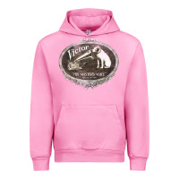 Fuchsia Pink his master's voice Urban Hoodie - lanVoArt