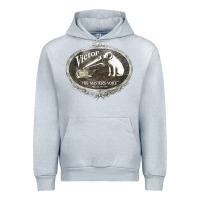 Heather Grey his master's voice Urban Hoodie - lanVoArt