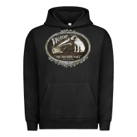 Pigment Black his master's voice Urban Hoodie - lanVoArt