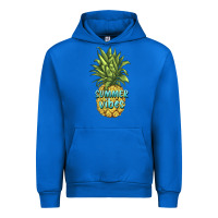 Cobalt summer vibes pineapple Urban Hoodie - BarkalooDesign
