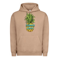 Pigment Burro summer vibes pineapple Urban Hoodie - BarkalooDesign