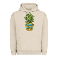 Pigment French Oak summer vibes pineapple Urban Hoodie - BarkalooDesign