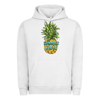 Pigment Lunar Rock summer vibes pineapple Urban Hoodie - BarkalooDesign