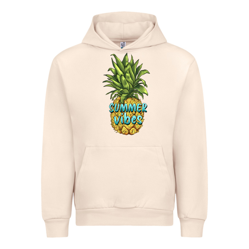 Summer Vibes Pineapple Urban Hoodie by BarkalooDesign | Teevron