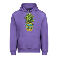 Tulip summer vibes pineapple Urban Hoodie - BarkalooDesign