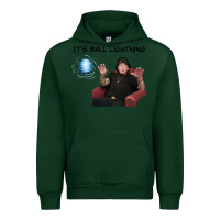 Forest Green ball lightning; osbournes want to believe Urban Hoodie - lanVoArt