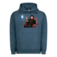 Pigment Midnight Navy ball lightning; osbournes want to believe Urban Hoodie - lanVoArt