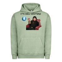 Pigment Oil Green ball lightning; osbournes want to believe Urban Hoodie - lanVoArt