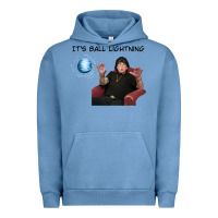 Pigment Pebble Blue ball lightning; osbournes want to believe Urban Hoodie - lanVoArt