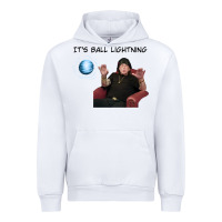 White ball lightning; osbournes want to believe Urban Hoodie - lanVoArt
