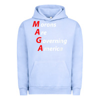 Pigment Grape Ice morons are governing america anti trump political t shirt Urban Hoodie - lanVoArt
