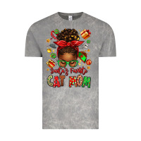 Cloud Rock santas favorite cat mom Vintage Tee - texasbilliewilder