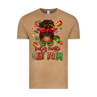 Vintage Camel santas favorite cat mom Vintage Tee - texasbilliewilder