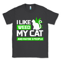 Smoke Cat Weed I Like My Cat Gift Classic Tee - Bettercallsaul
