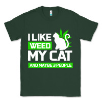 Sports Green Cat Weed I Like My Cat Gift Classic Tee - Bettercallsaul