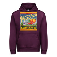 Mauve Wine peaches records and tapes Urban Hoodie - lanVoArt