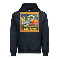 Navy peaches records and tapes Urban Hoodie - lanVoArt