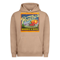 Pigment Burro peaches records and tapes Urban Hoodie - lanVoArt