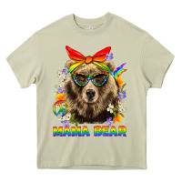 Mossy Mama Bear Pride LGBTQ+ Heavy Core Tee - BundleAndBundleShop