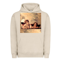 Pigment French Oak Hot Trend Angels Raphael Cupid Cherubs Art Valentine Angel Urban Hoodie - lanVoArt