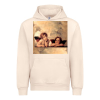 Sandshell Hot Trend Angels Raphael Cupid Cherubs Art Valentine Angel Urban Hoodie - lanVoArt