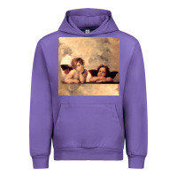 Tulip Hot Trend Angels Raphael Cupid Cherubs Art Valentine Angel Urban Hoodie - lanVoArt