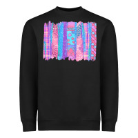 Black Pink Easter Brushstrokes Heavyweight Sweatshirt - BundleAndBundleShop