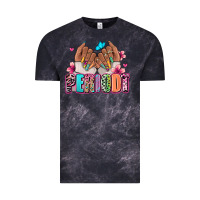 Cloud Black Periodt afro woman nail art Vintage Tee - RanaPortraitStore