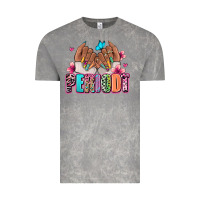 Cloud Rock Periodt afro woman nail art Vintage Tee - RanaPortraitStore