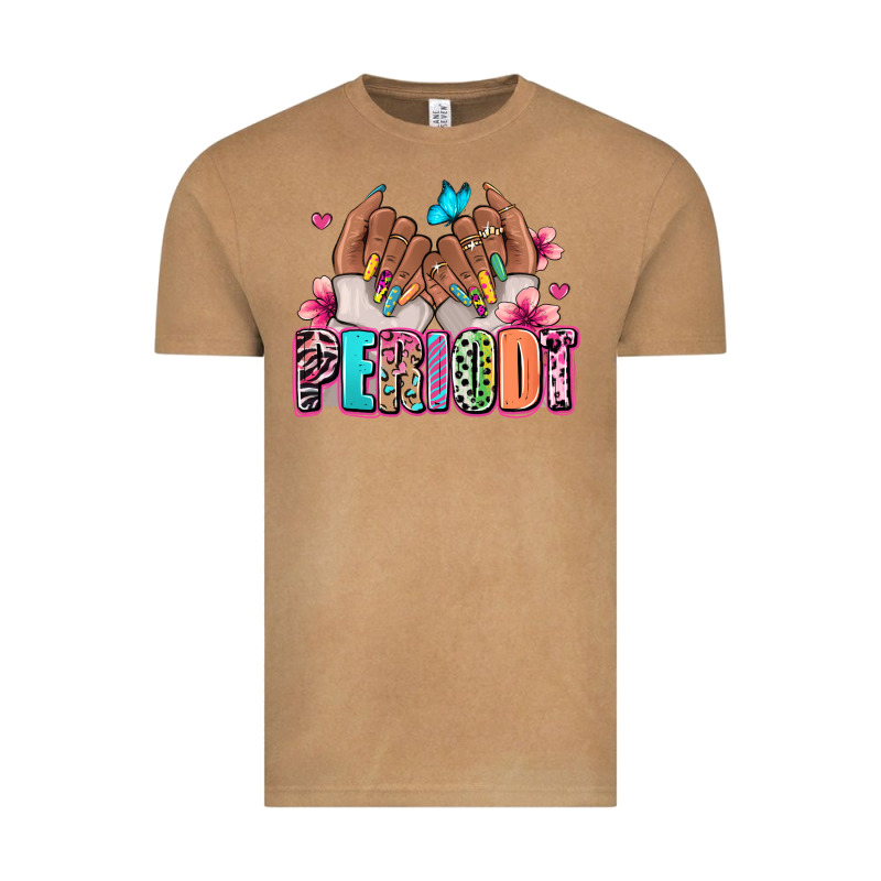 Periodt Afro Woman Nail Art Vintage Tee by RanaPortraitStore | Teevron