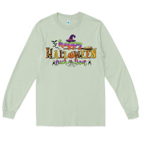 Matcha happy halloween trick or treat Long Sleeve Tee - CowGirlArtShop