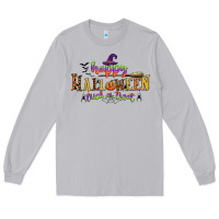 Moon Dust happy halloween trick or treat Long Sleeve Tee - CowGirlArtShop