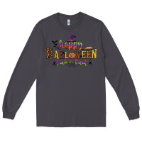 Smoke happy halloween trick or treat Long Sleeve Tee - CowGirlArtShop
