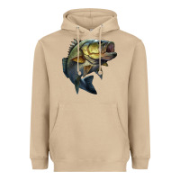 Mushroom jumping bass Heavyweight Hoodie - LillyAllenDesigns
