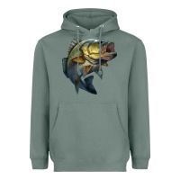 Jumping Bass Heavyweight Hoodie | Teevron