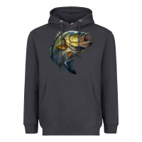 Smoke jumping bass Heavyweight Hoodie - LillyAllenDesigns