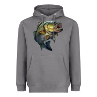 Storm jumping bass Heavyweight Hoodie - LillyAllenDesigns