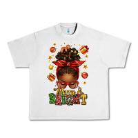 Lunar Rock merry and bright christmas afro messy bun Urban Heavy Tee - texasbilliewilder
