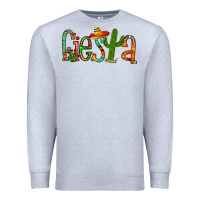 Heather Grey fiesta Premium Sweatshirt - RacoonDesign