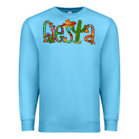 Ocean Blue fiesta Premium Sweatshirt - RacoonDesign