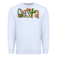 White fiesta Premium Sweatshirt - RacoonDesign