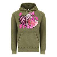 Vintage Olive Cancer hearts Cancer Awaneress Vintage Hoodie - HowdyJamesFarm
