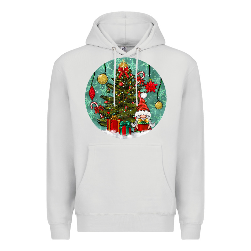 Christmas Tree And Gnome Premium Hoodie by BundleAndBundleShop | Teevron