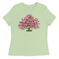 Matcha Flowering Dogwood Tree Ladies Tee - LillyAllenDesigns