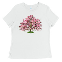 White Flowering Dogwood Tree Ladies Tee - LillyAllenDesigns