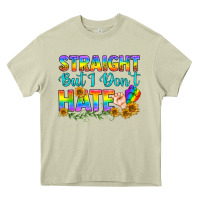 Mossy LGBTQ+ Straight But I Don't Hate Heavy Core Tee - BundleAndBundleShop